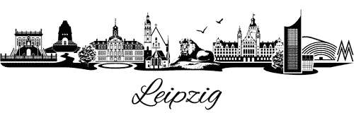 Städtemotiv Leipzig
